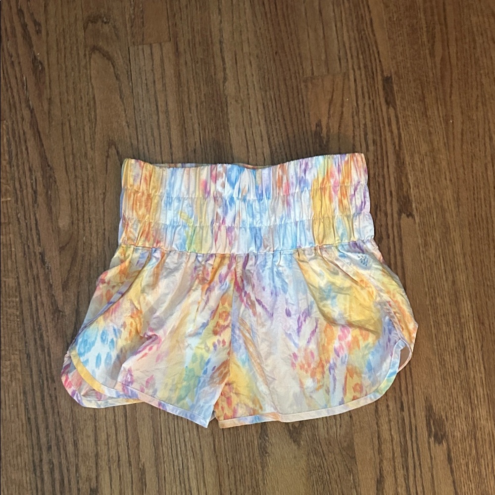 Free People Movement The Way Home Shorts In Lynx Comic Combo-size small